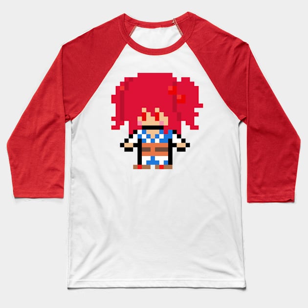 Le Mini Gensokyo Komachi Onozuka Baseball T-Shirt by Archanciel